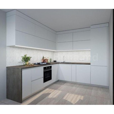 Bucatarie pe colt MDF  moderna  A-88
